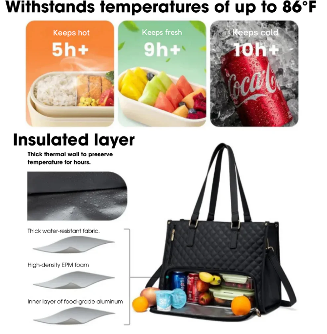 3-in-1 Bag, Elegant and Spacious