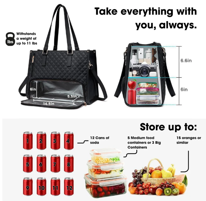 3-in-1 Bag, Elegant and Spacious